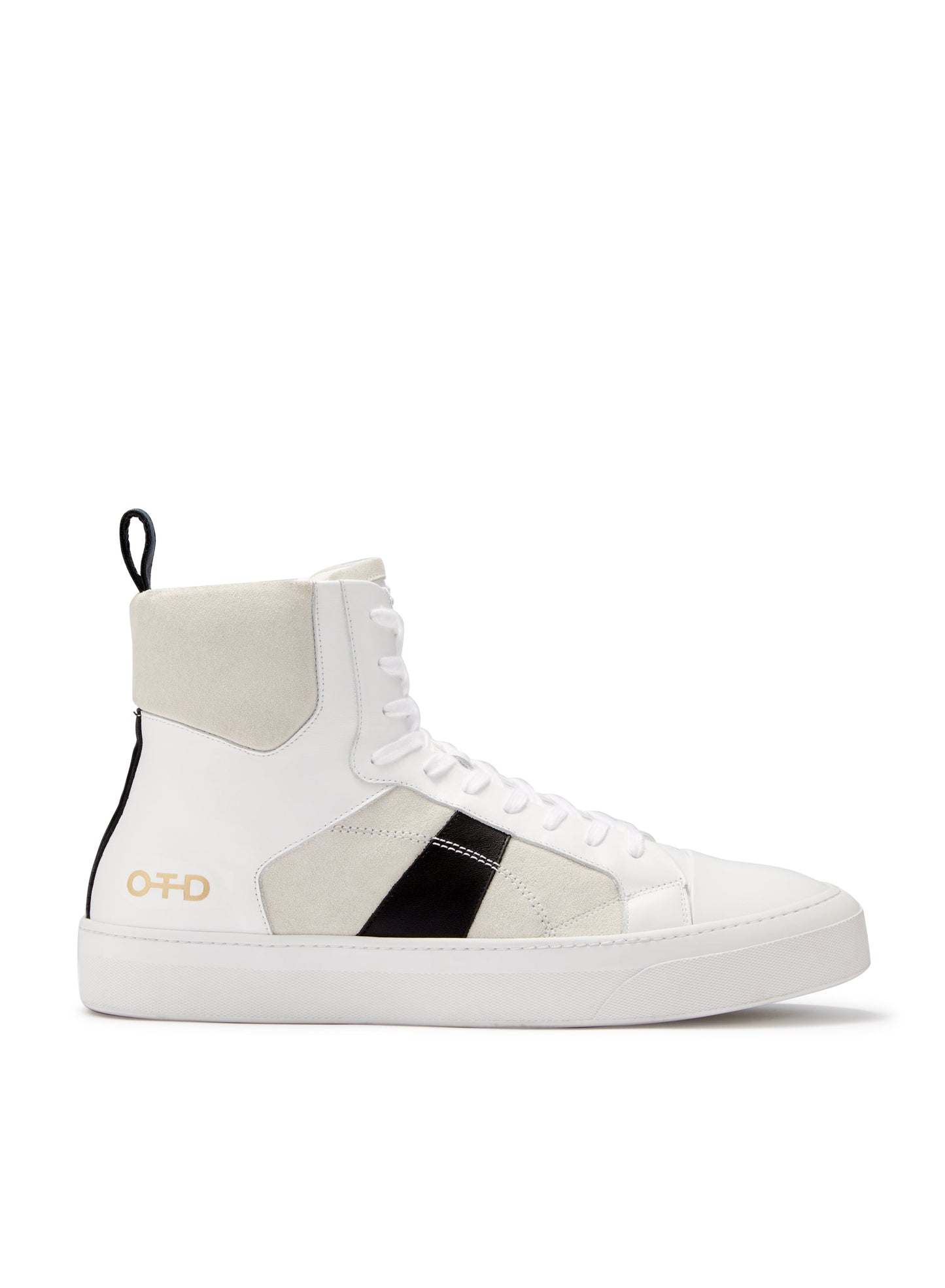 Hi-Top Zip Sneaker (White)-0