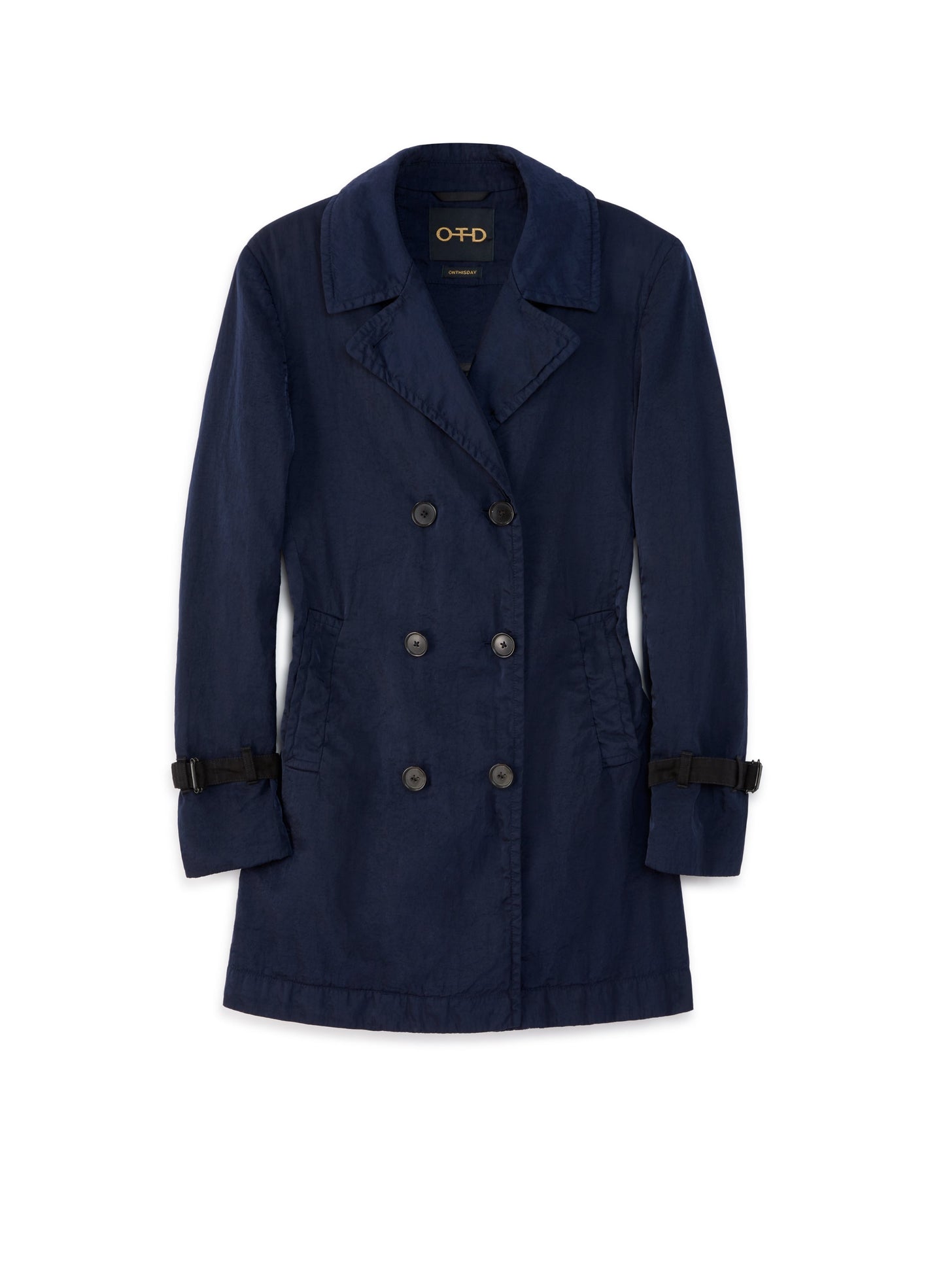 Garment Dyed Trench Coat-0