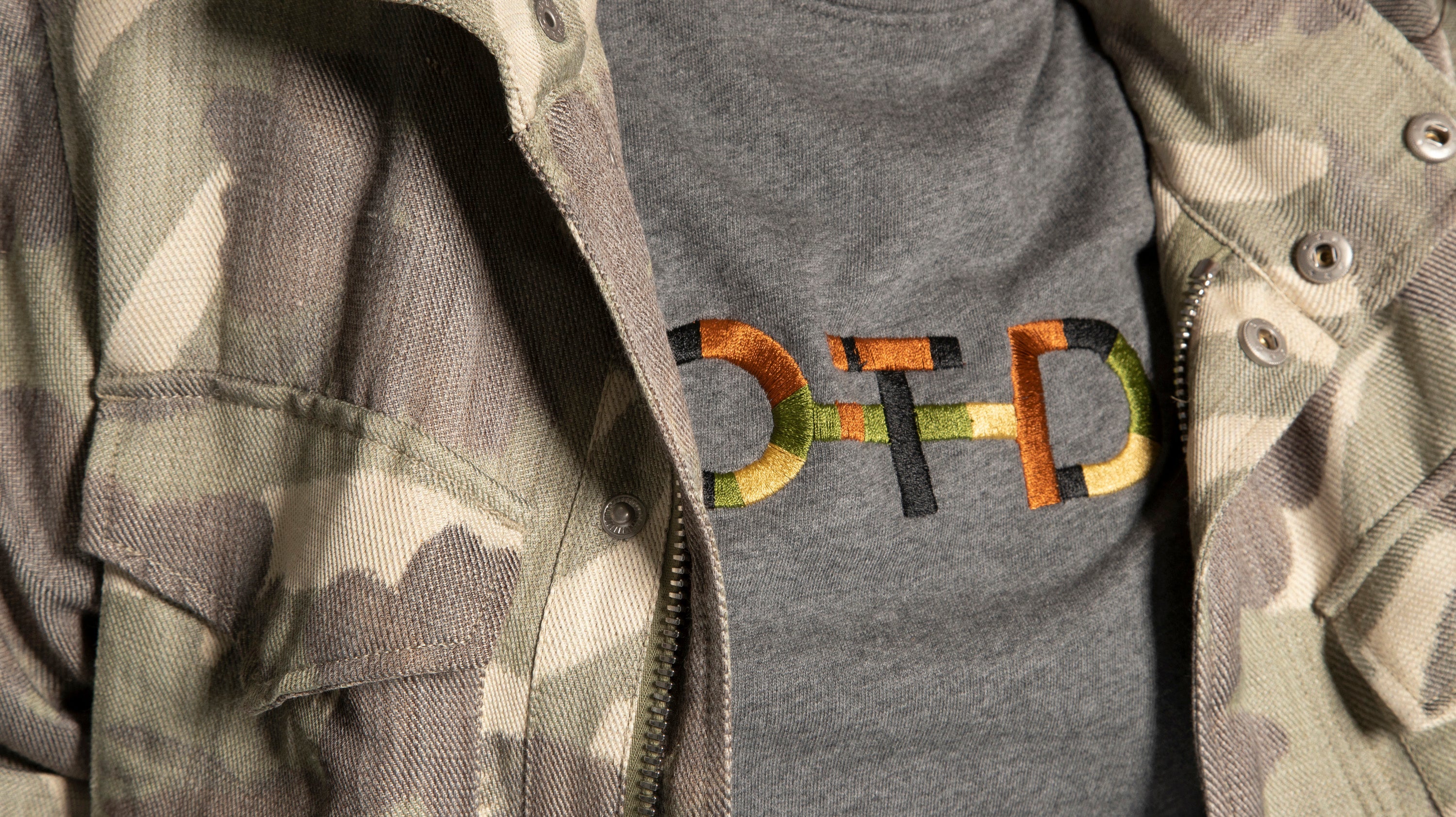 Floral Camo Field Jacket-4