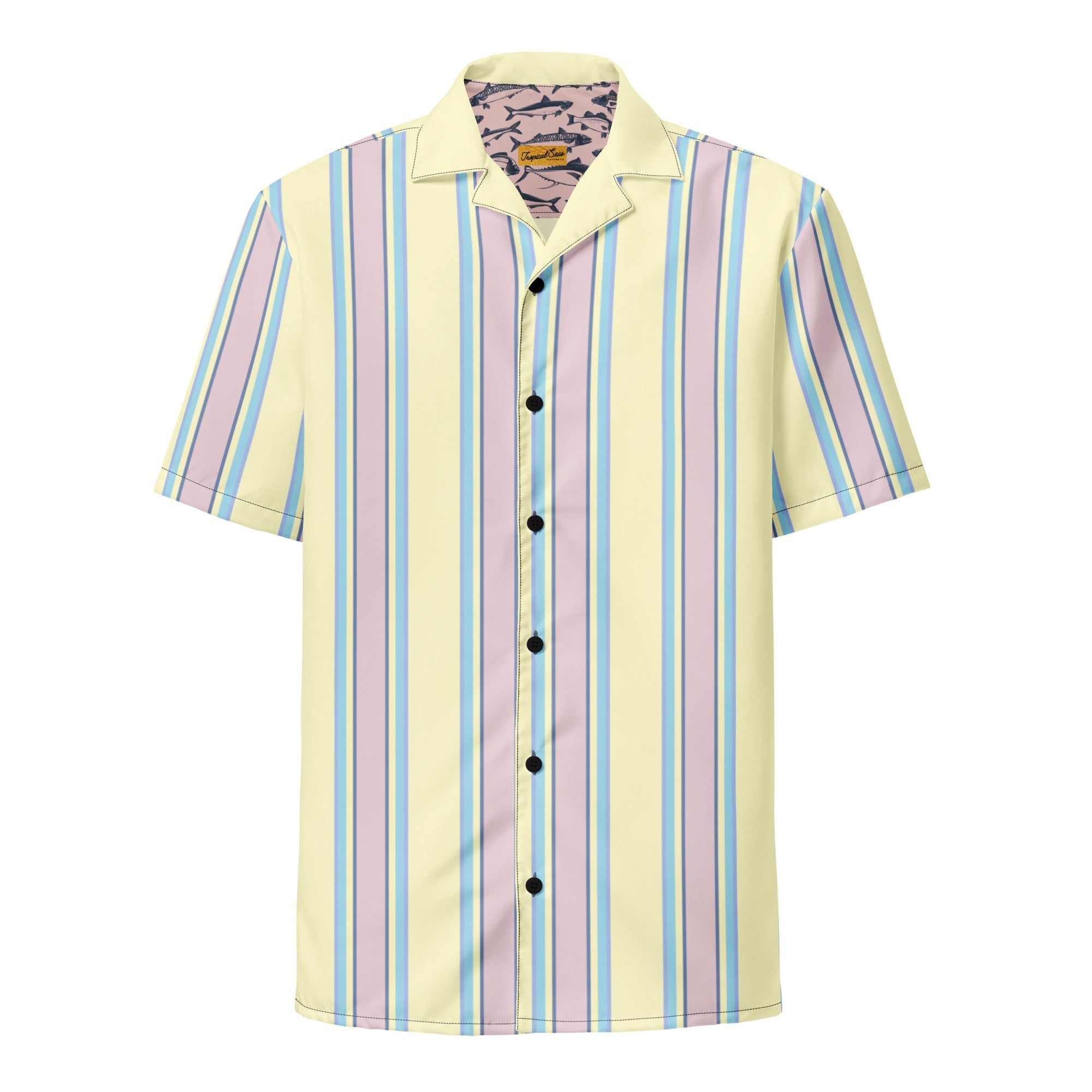 Royal Beach Club Performance Button Down Camp Shirt-0