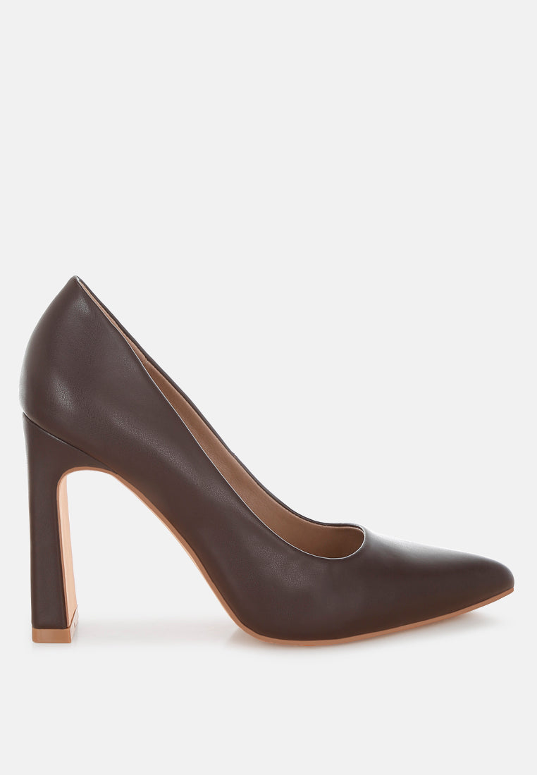 Shacarri Faux Leather Pumps-6