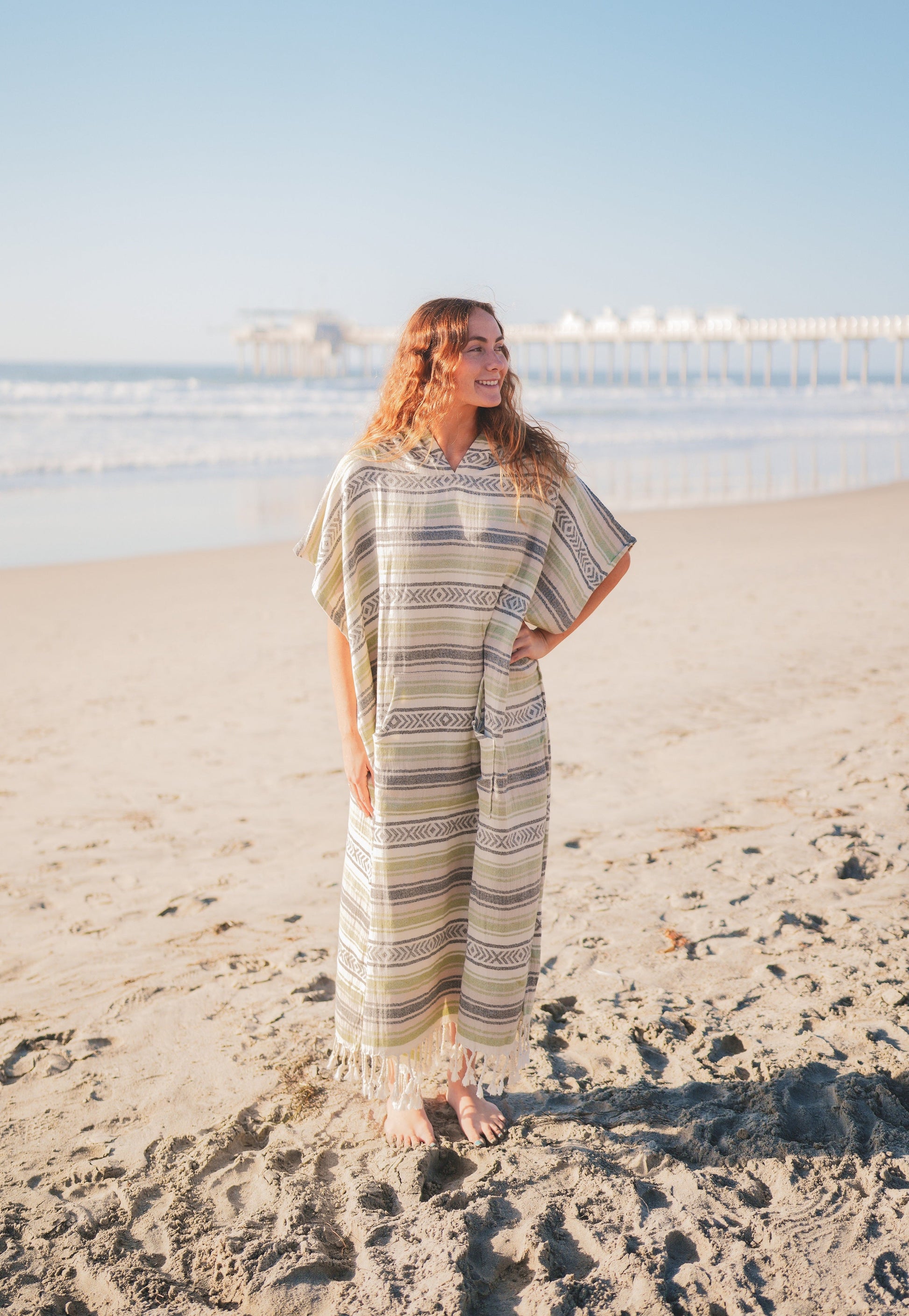 SANTA CRUZ COTTON PONCHO-3