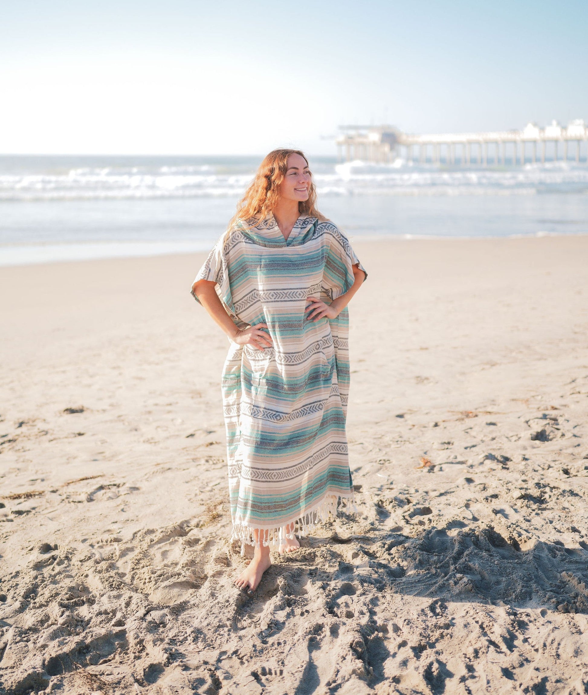 SANTA CRUZ COTTON PONCHO-1