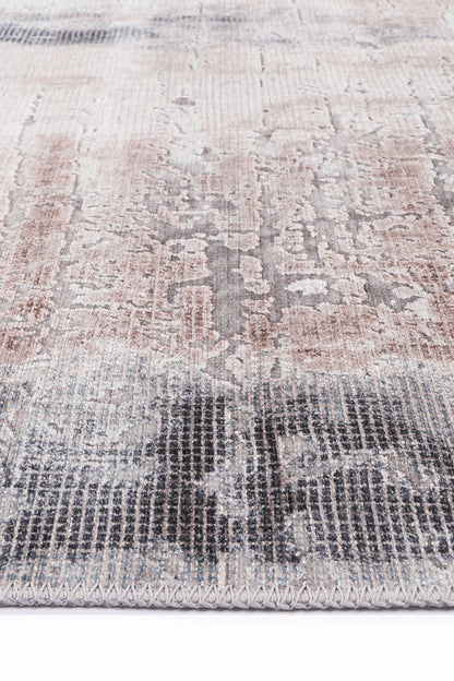 Abstract Twilight in Black : Runner Rug-2