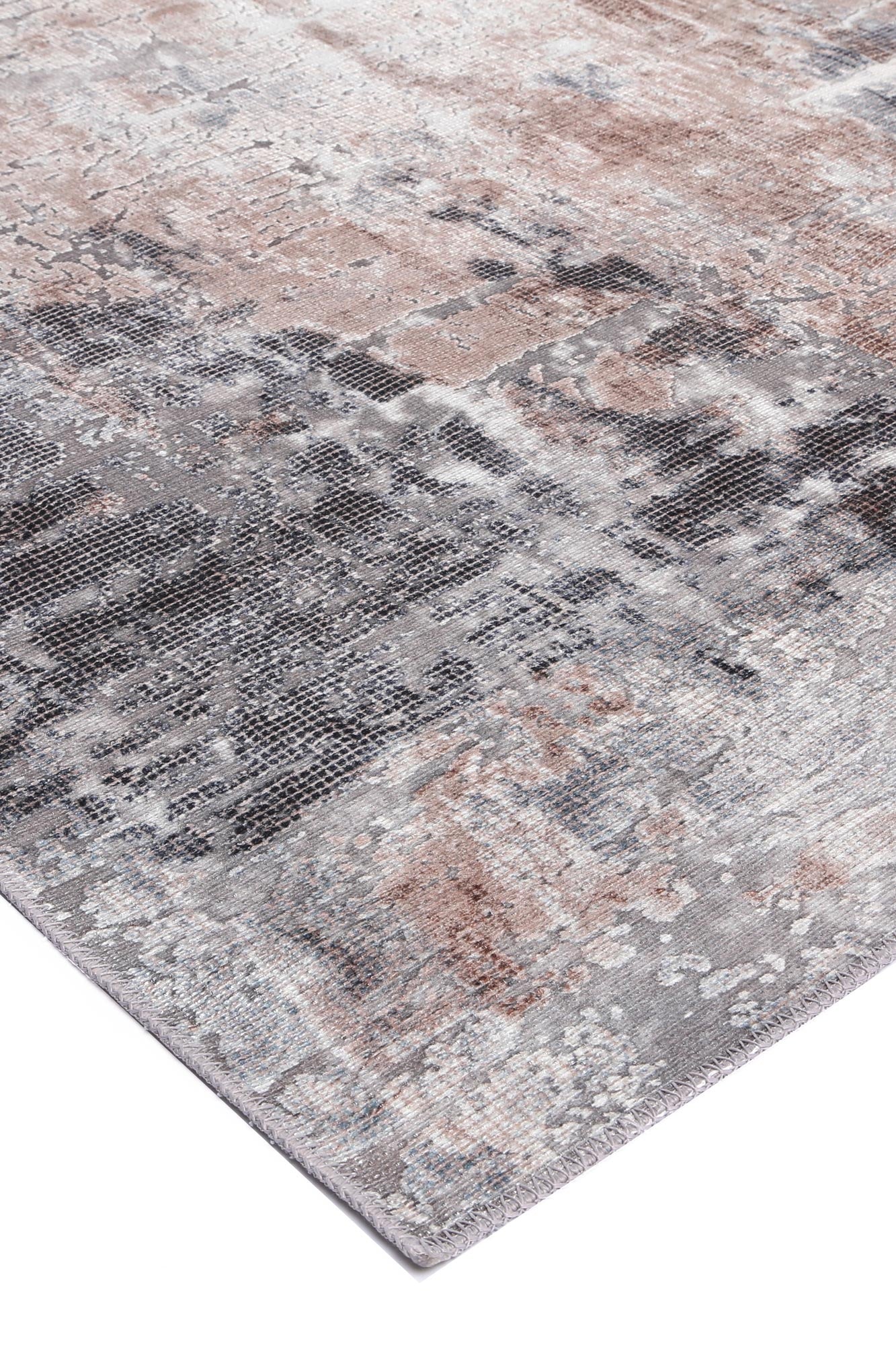 Abstract Twilight in Black : Runner Rug-4