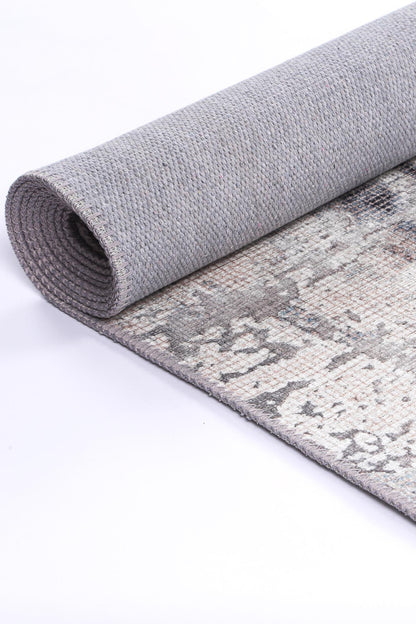 Abstract Twilight in Black : Runner Rug-3