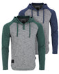 Long Sleeve Athletic Casual Hooded Henley Shirt-4