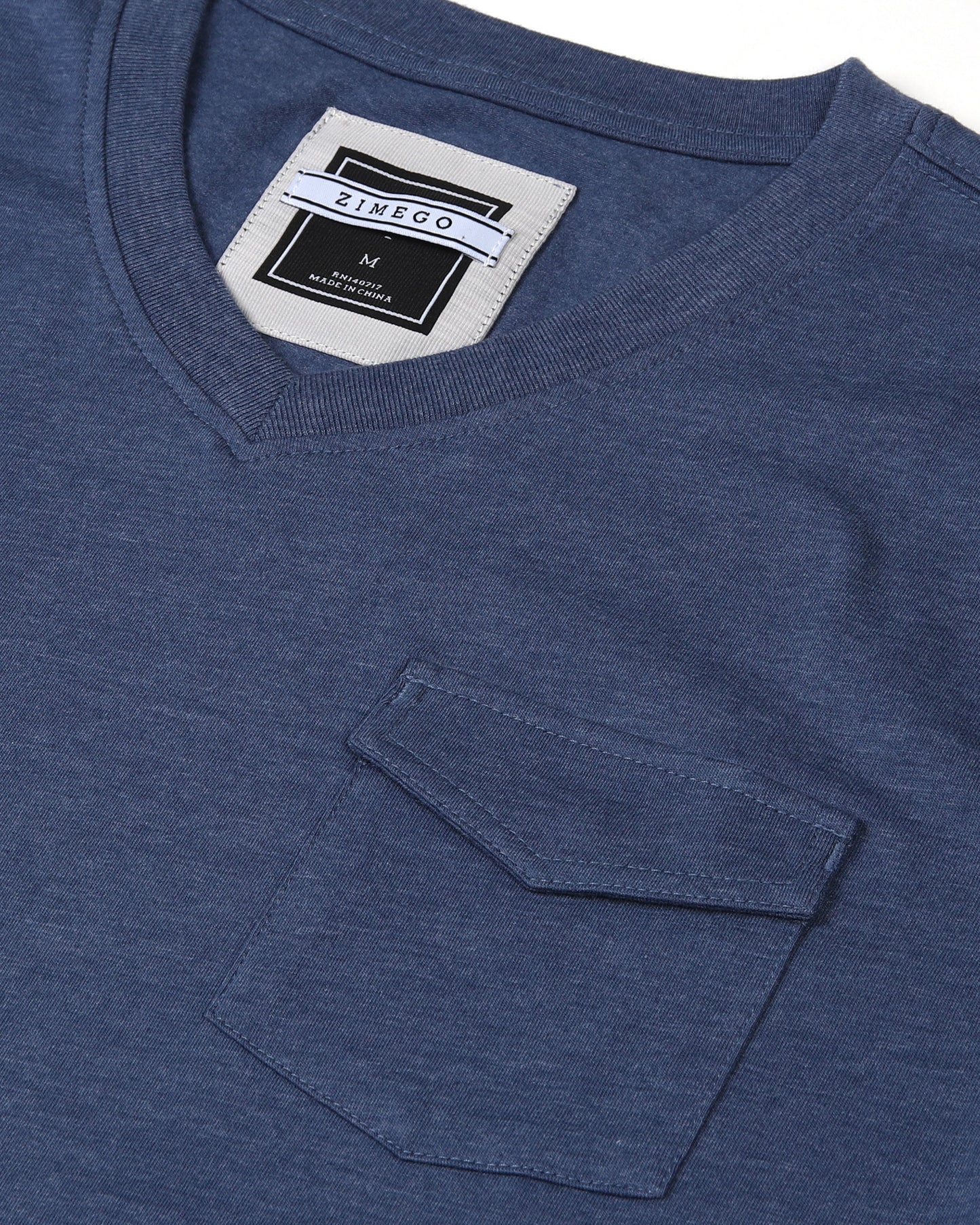 Essential Basic V-Neck T-Shirt-4