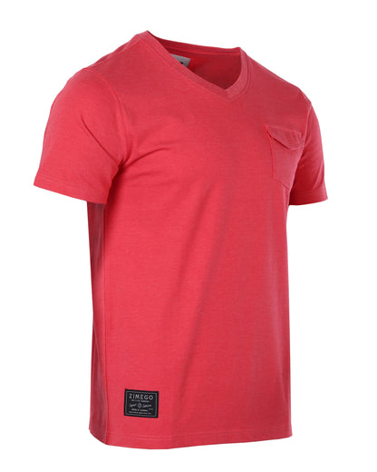 Essential Basic V-Neck T-Shirt-2
