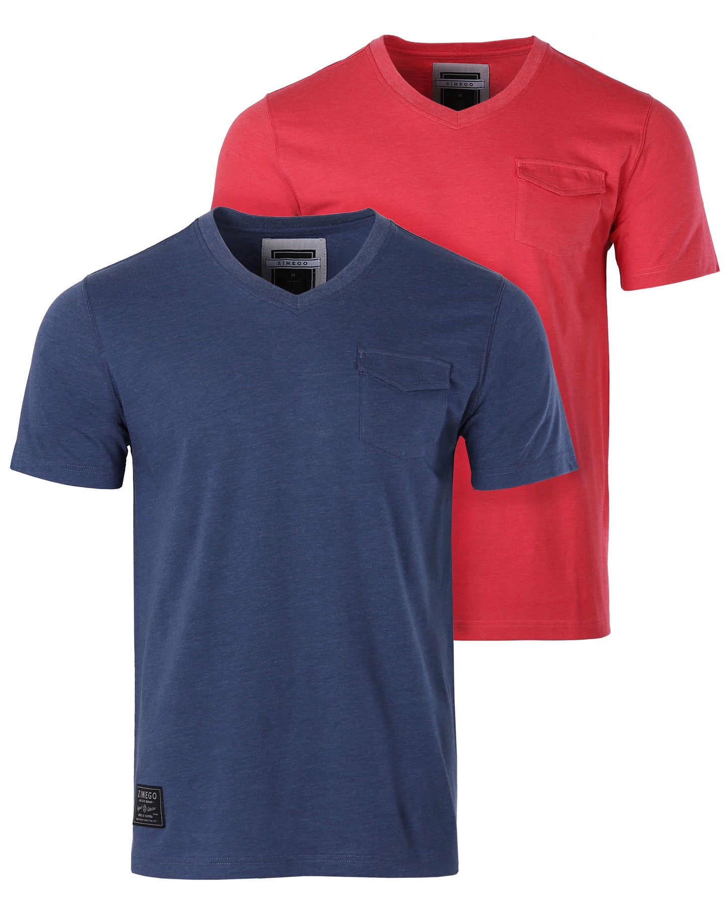 Essential Basic V-Neck T-Shirt-5