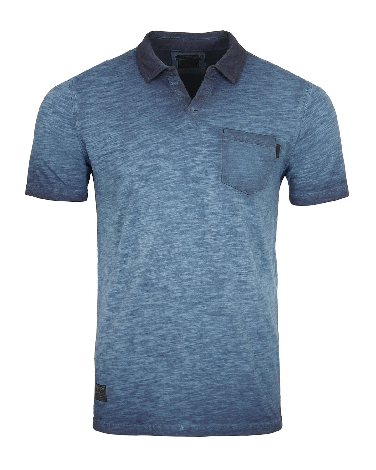 VINTAGE GARMENT DYED SHORT SLEEVE POLO SHIRTS-1