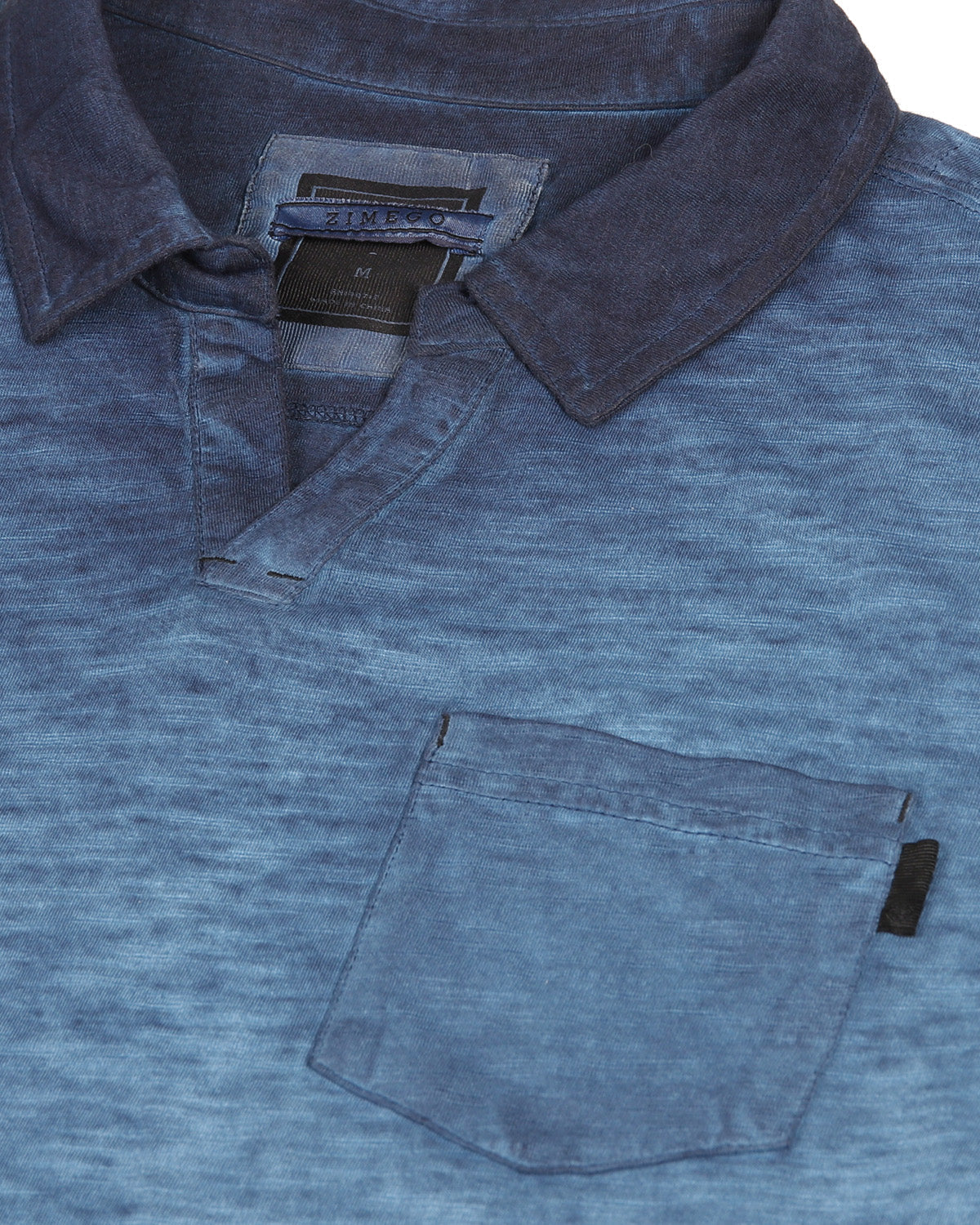 VINTAGE GARMENT DYED SHORT SLEEVE POLO SHIRTS-7