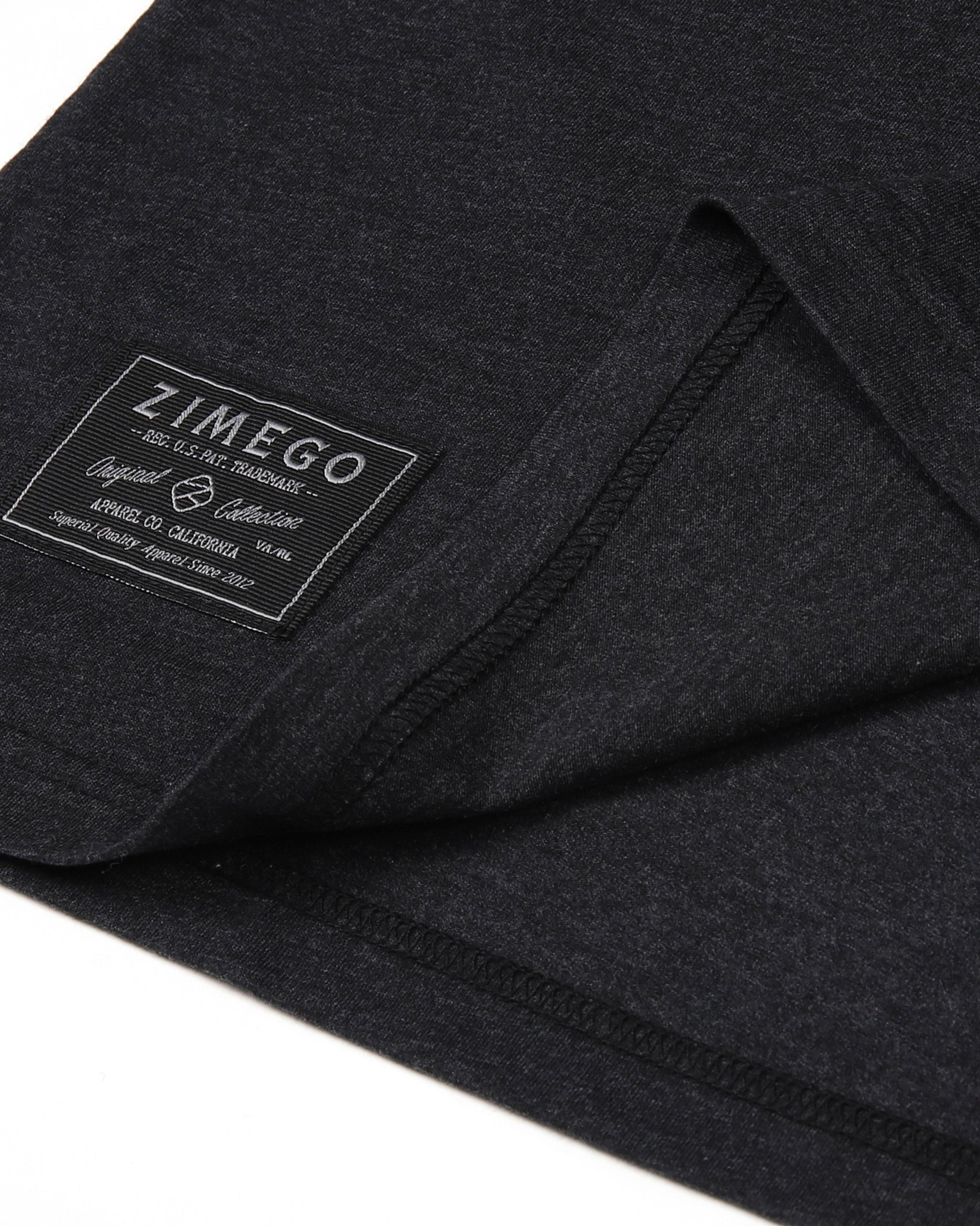 Mens Short Sleeve Raglan Tee - Color Block Retro Casual T-Shirt-4