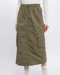 SIDE POCKET CARGO SKIRT-0
