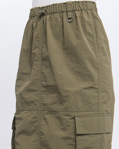 SIDE POCKET CARGO SKIRT-3