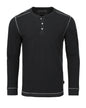 Casual Long Sleeve Lightweight Thermal Henley Essential Shirt-1