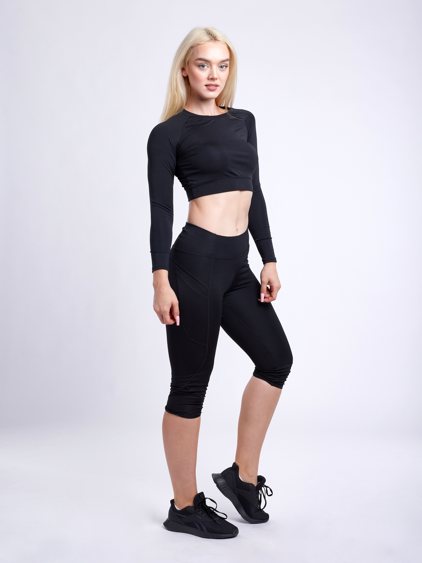 Jupitergear Long-Sleeve Crop Top