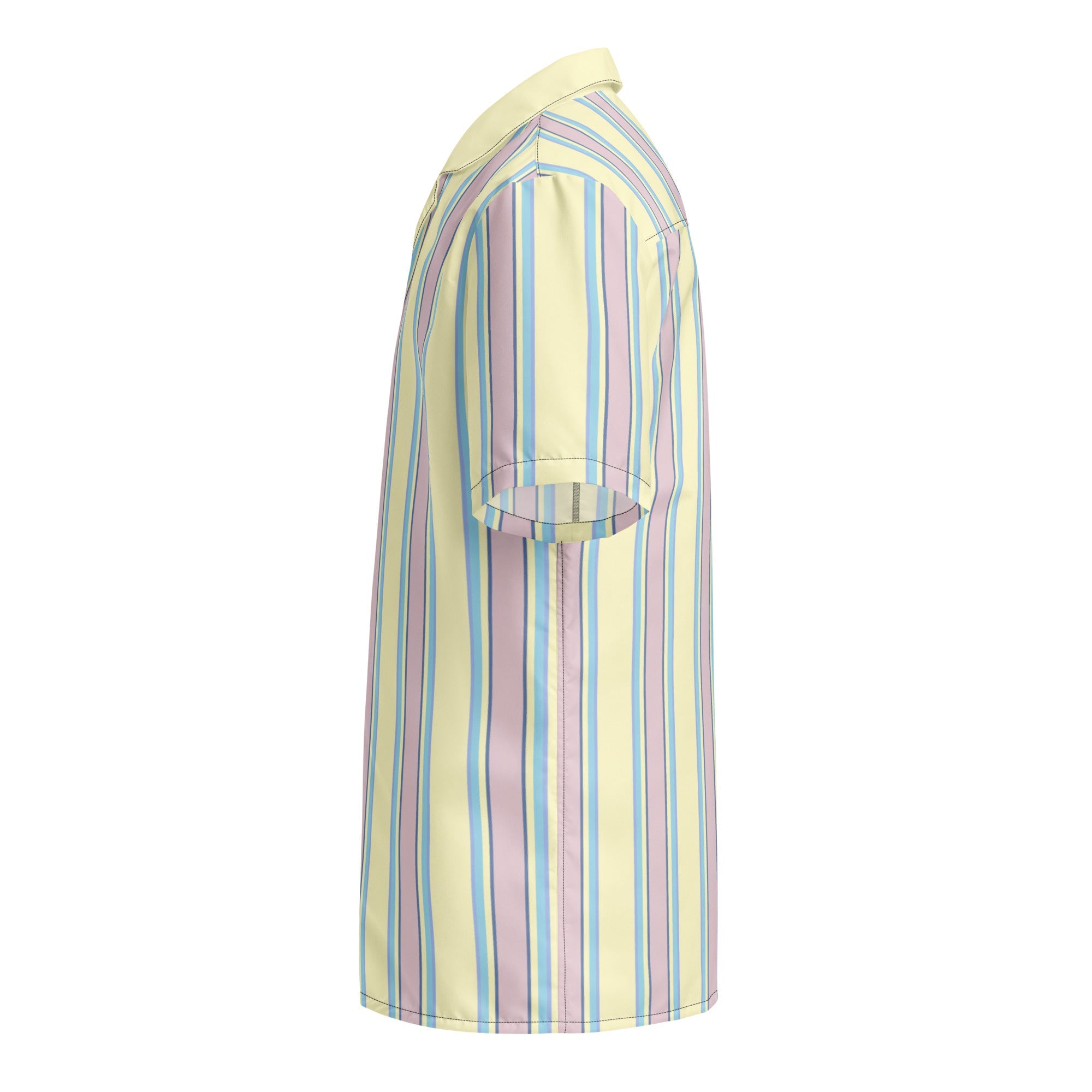Royal Beach Club Performance Button Down Camp Shirt-3