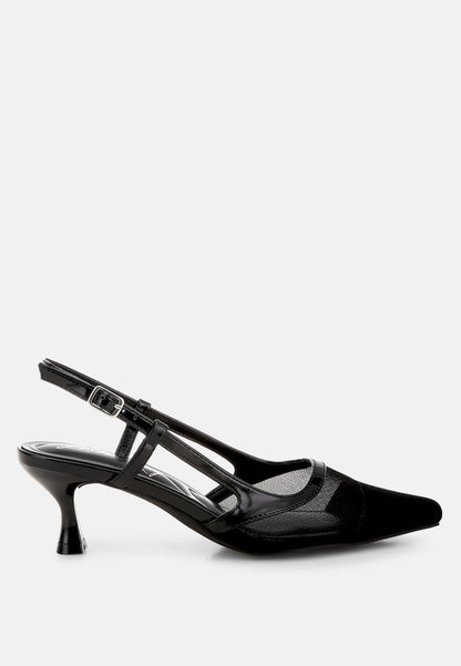 Axton Mesh Slingback Sandals-0