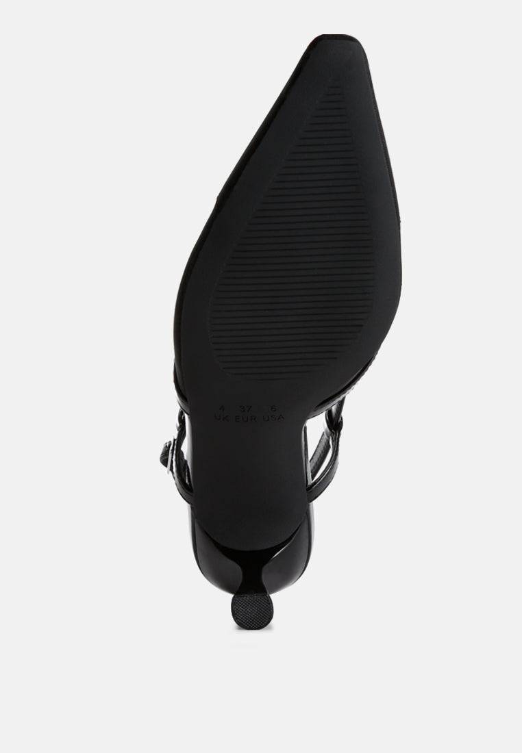 Axton Mesh Slingback Sandals-4