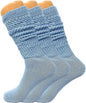 Women'S Slouch Knee High Socks – 3 Pairs, Size 9-11 | Soft, Breathable & Versatile