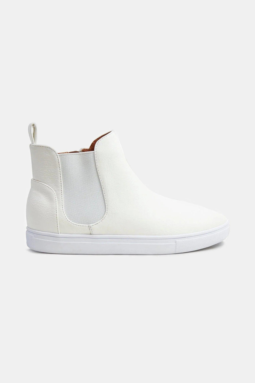 Mayfair Faux Suede Elastic Side Panel Sneakers-3