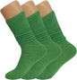 Women'S Slouch Knee High Socks – 3 Pairs, Size 9-11 | Soft, Breathable & Versatile