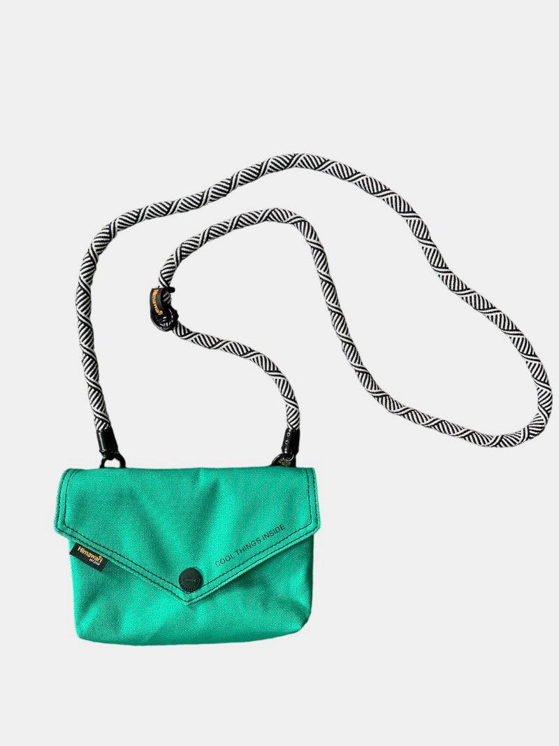 Himawari Solid Color Envelope Shape Crossbody Bag with Removable Strap-1