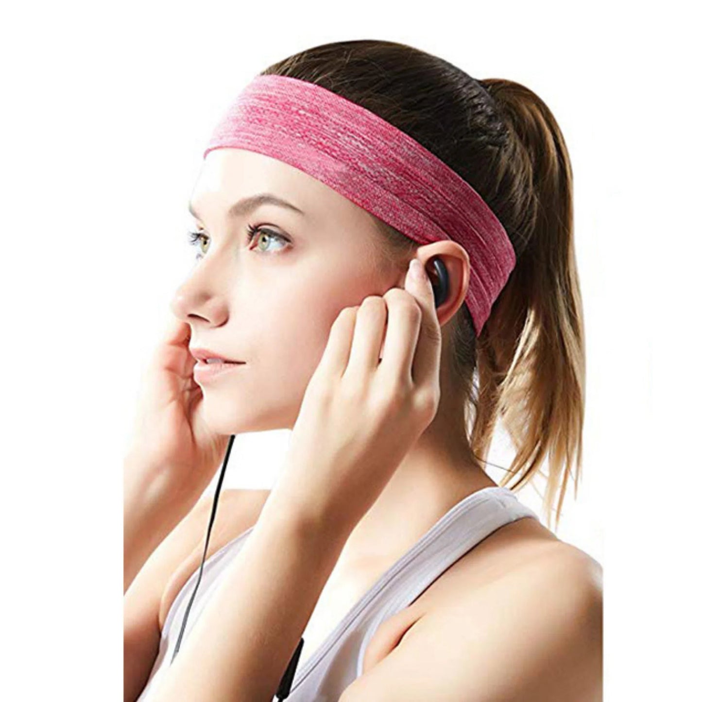 Jupitergear Sport and Fitness Sweat Wicking Fitness Headband for Yoga, Running and Exercise