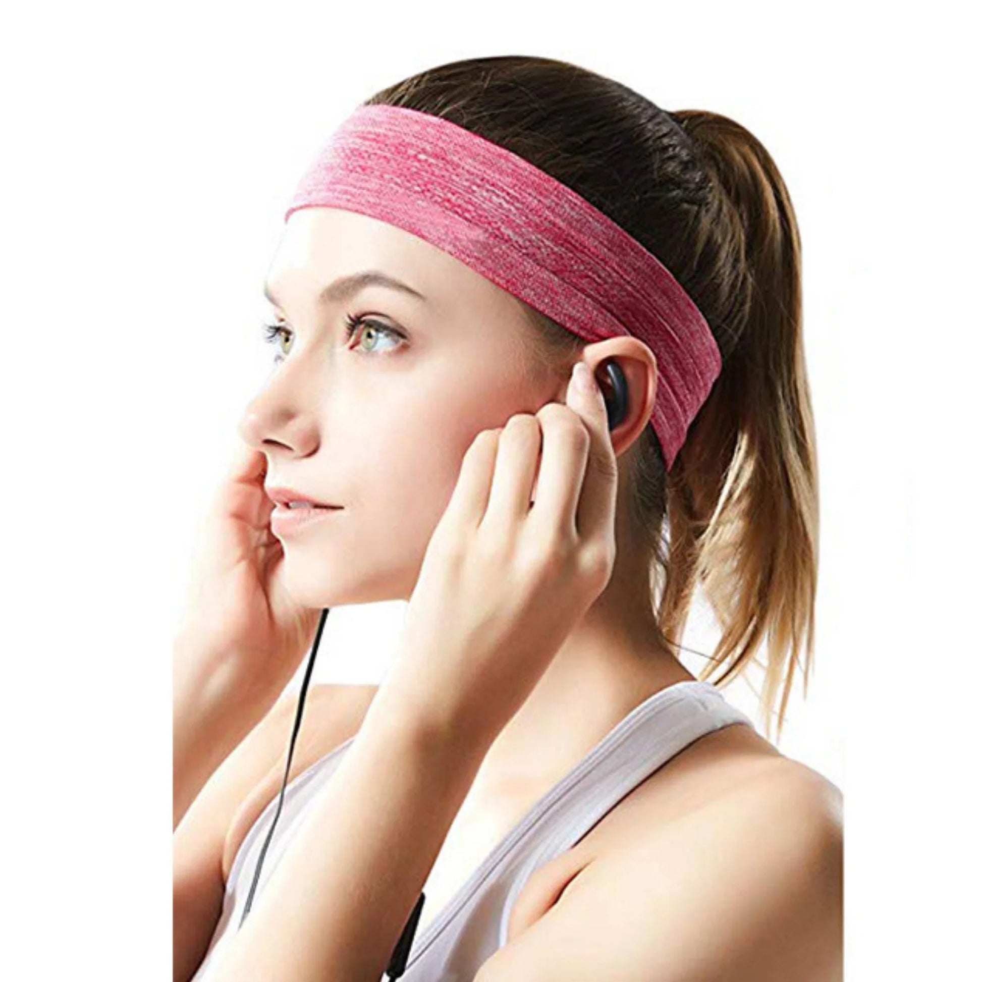 Jupitergear Sport and Fitness Sweat Wicking Fitness Headband for Yoga, Running and Exercise