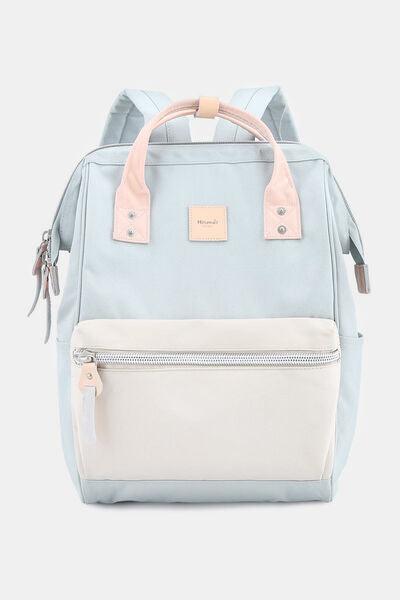 Himawari Water Resistant Canvas Backpack Bag with Side Pockets-1