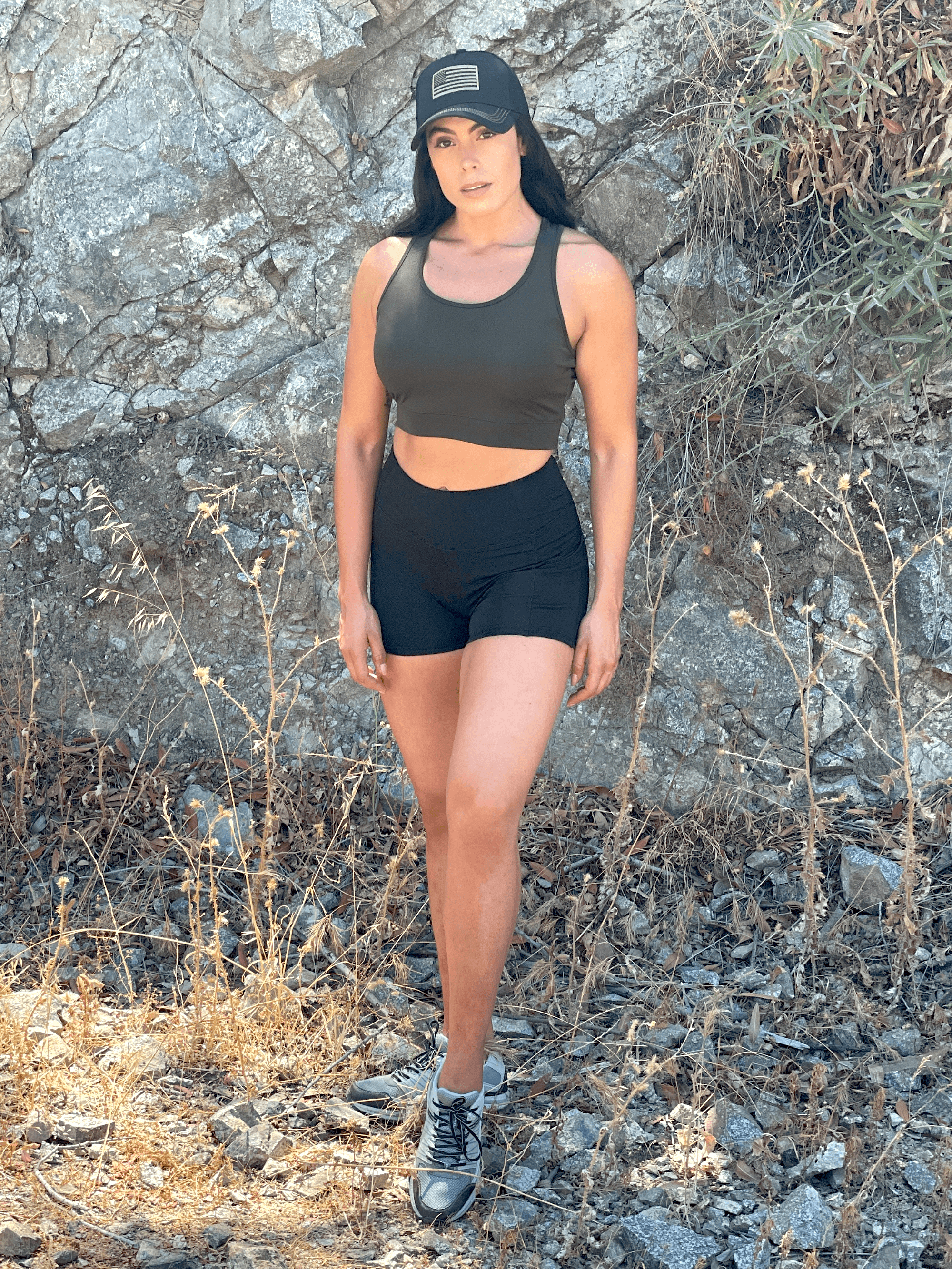 Jupitergear Racerback Lightweight Training Crop Tank Top