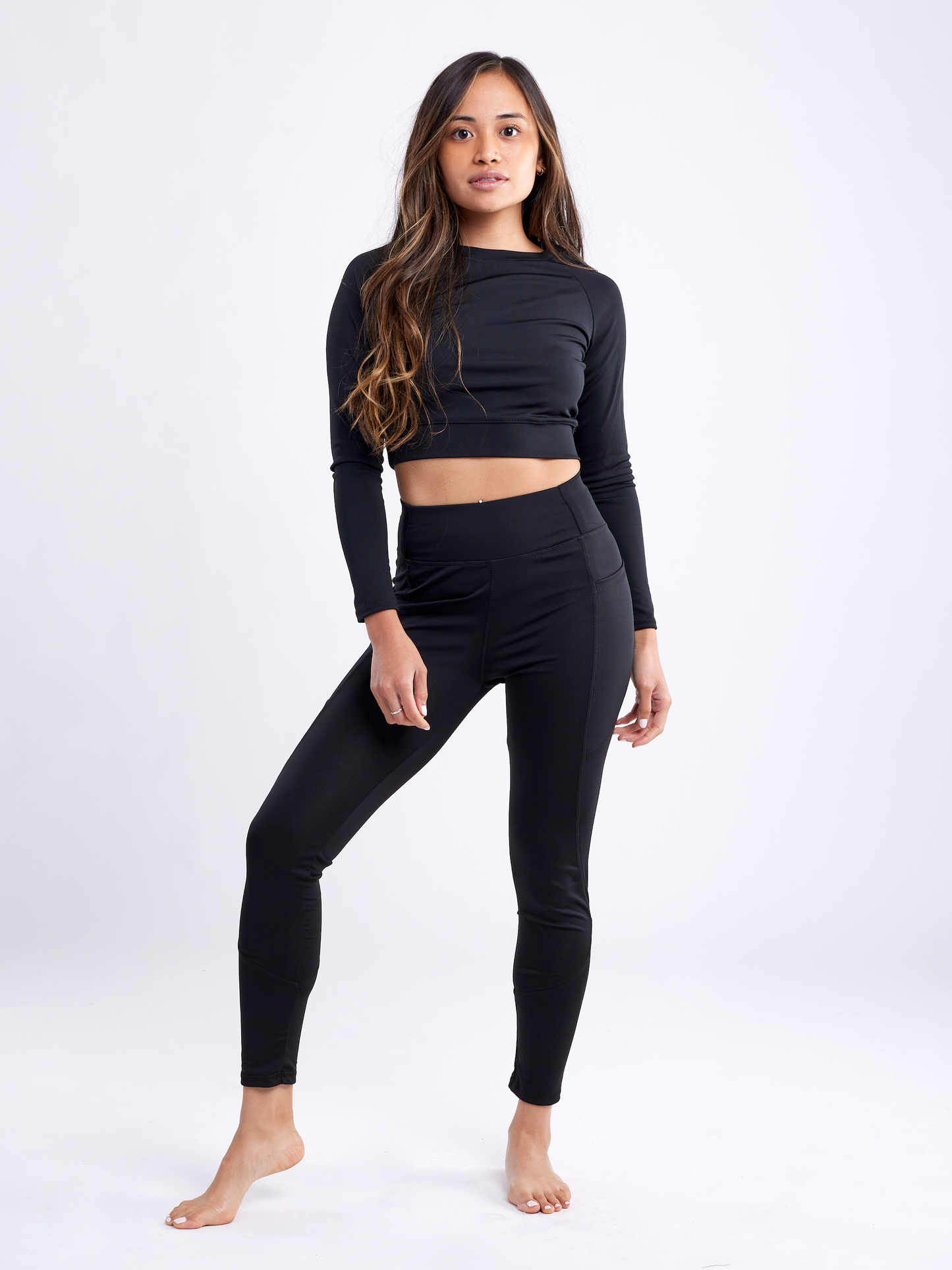 Jupitergear Long-Sleeve Crop Top