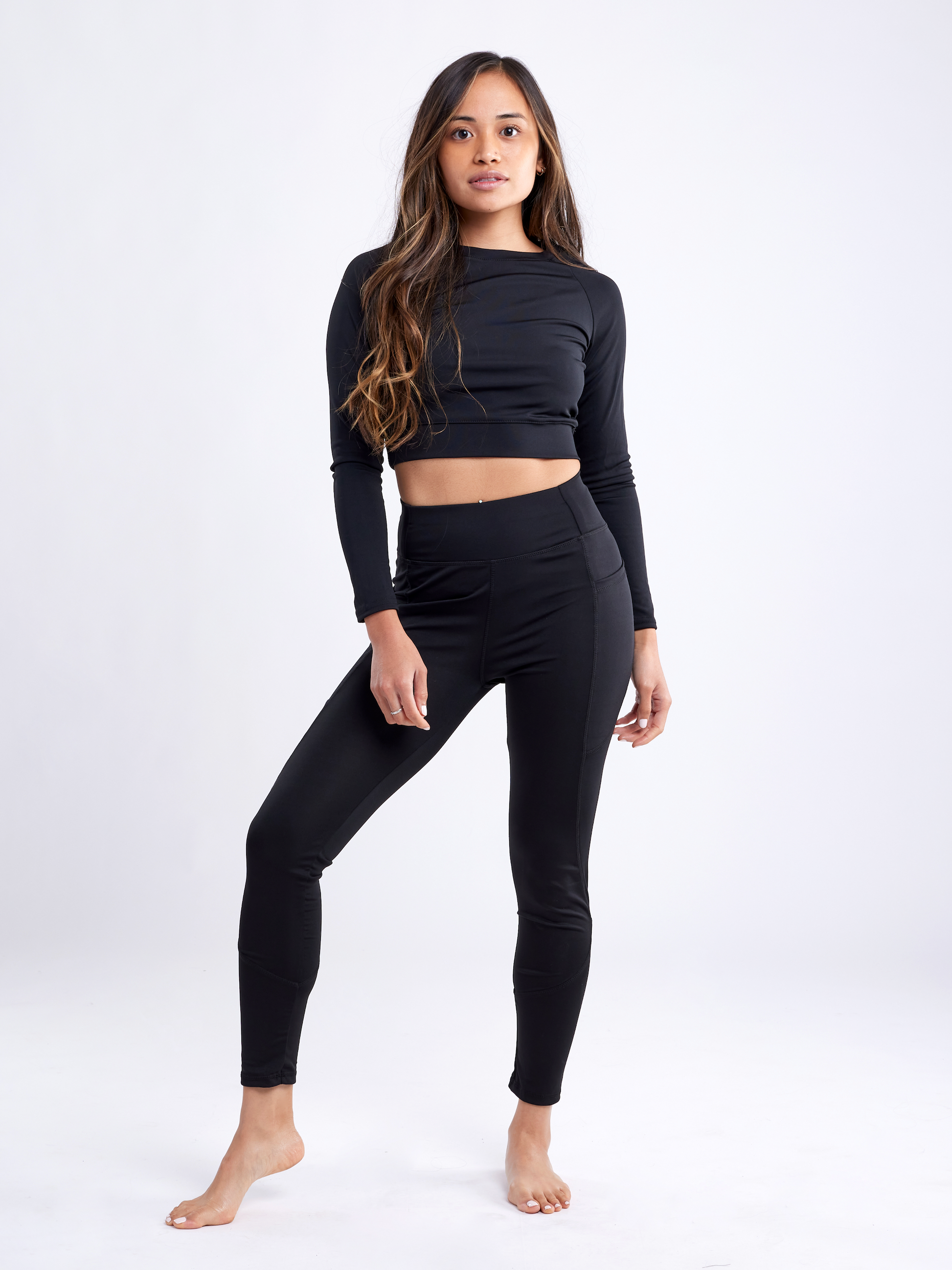 Jupitergear Long-Sleeve Crop Top