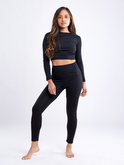Jupitergear Long-Sleeve Crop Top