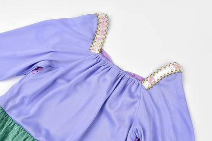 Little Girls Dress Sequins Mermaid Costume