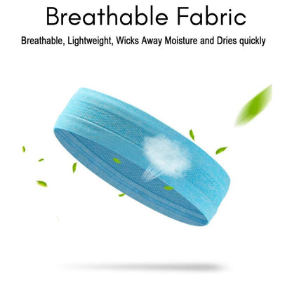 Jupitergear Sport and Fitness Sweat Wicking Fitness Headband for Yoga, Running and Exercise