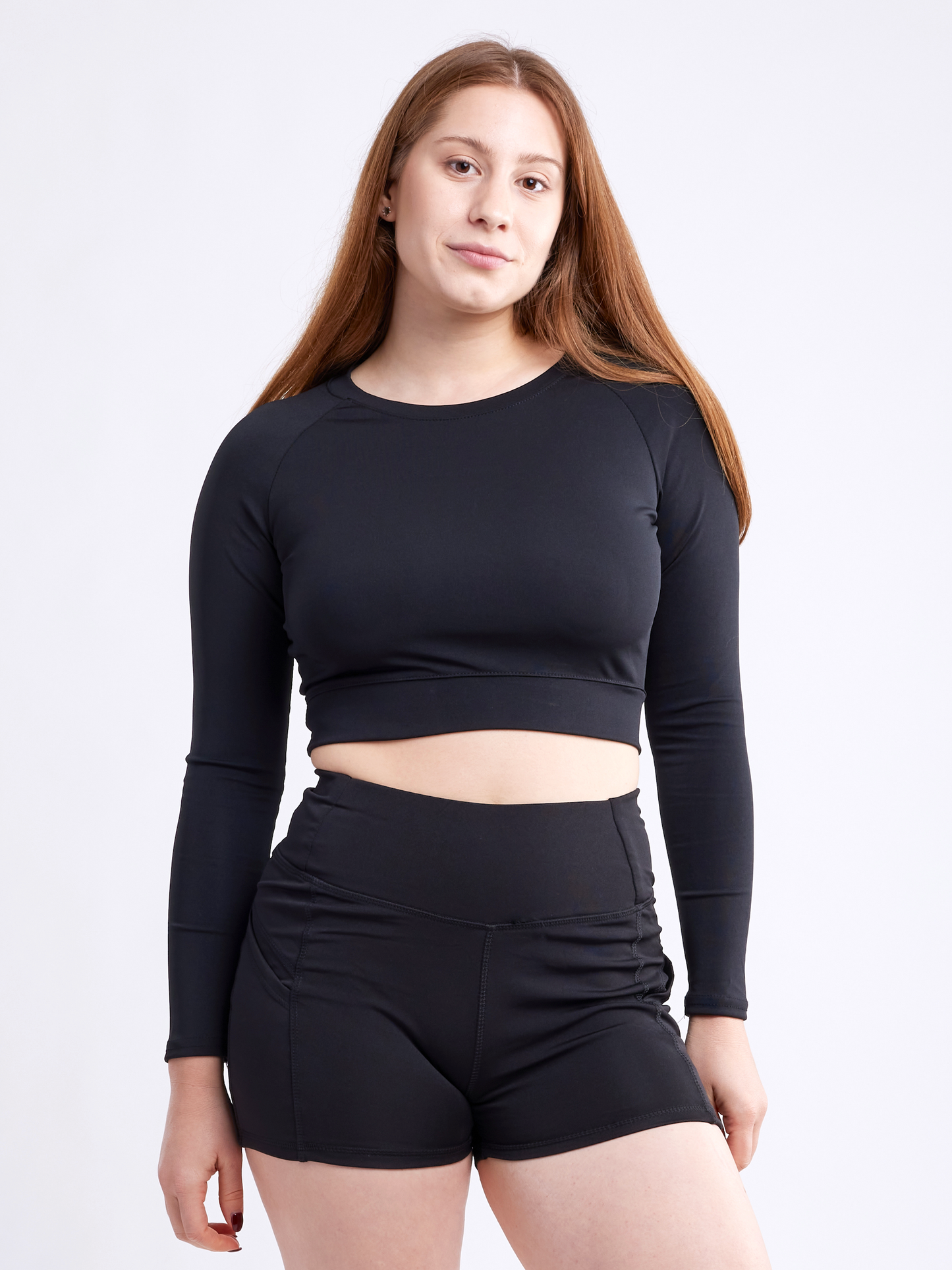 Jupitergear Long-Sleeve Crop Top