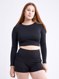 Jupitergear Long-Sleeve Crop Top