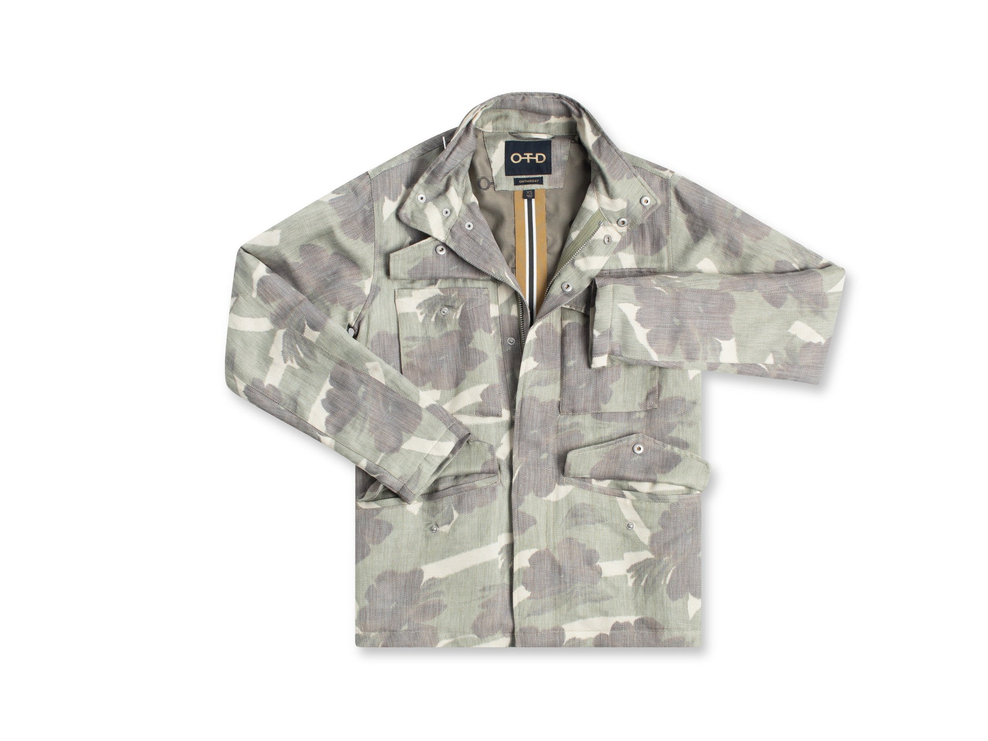 Floral Camo Field Jacket-0