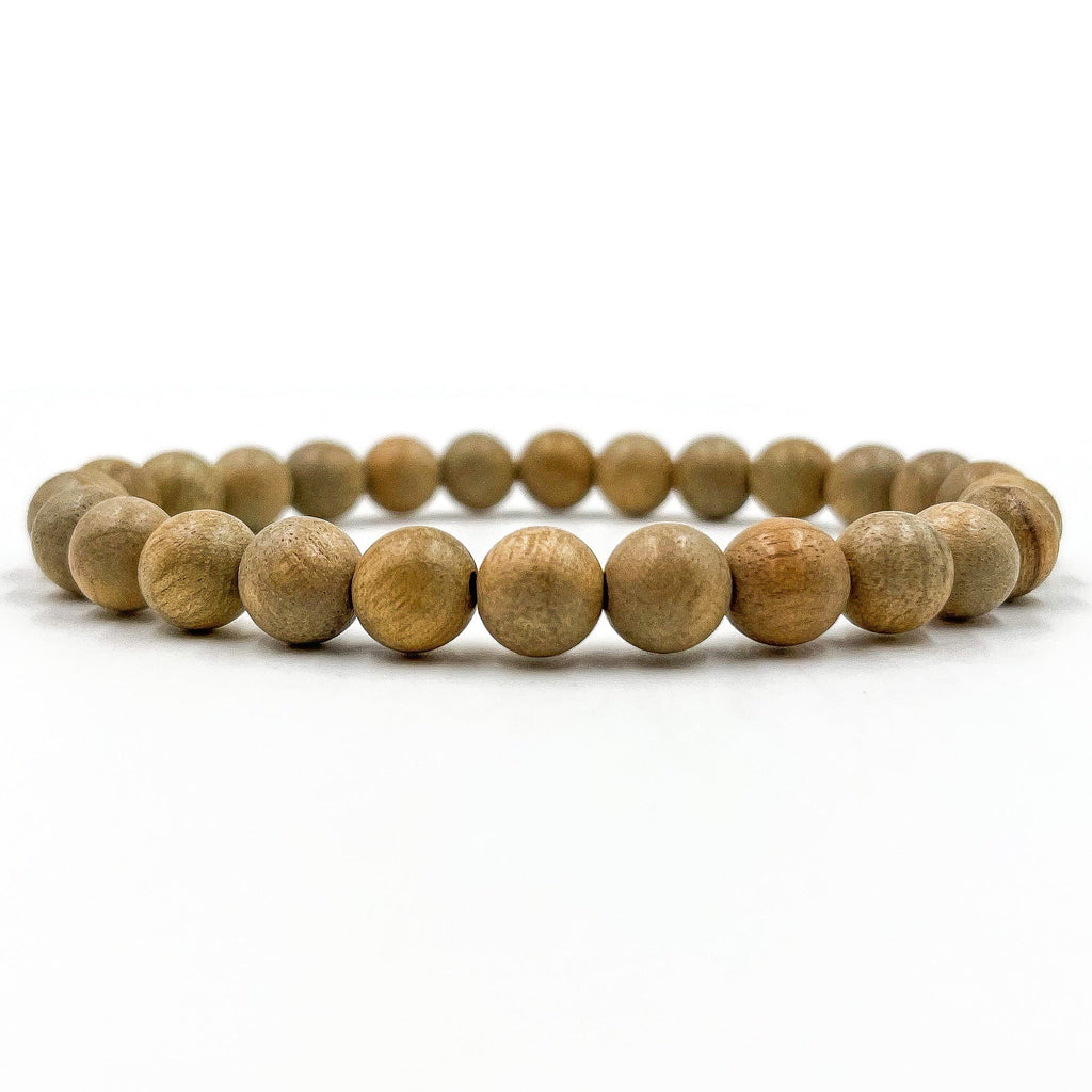 Union - Camphor Wood Mala Beaded Bracelet-0