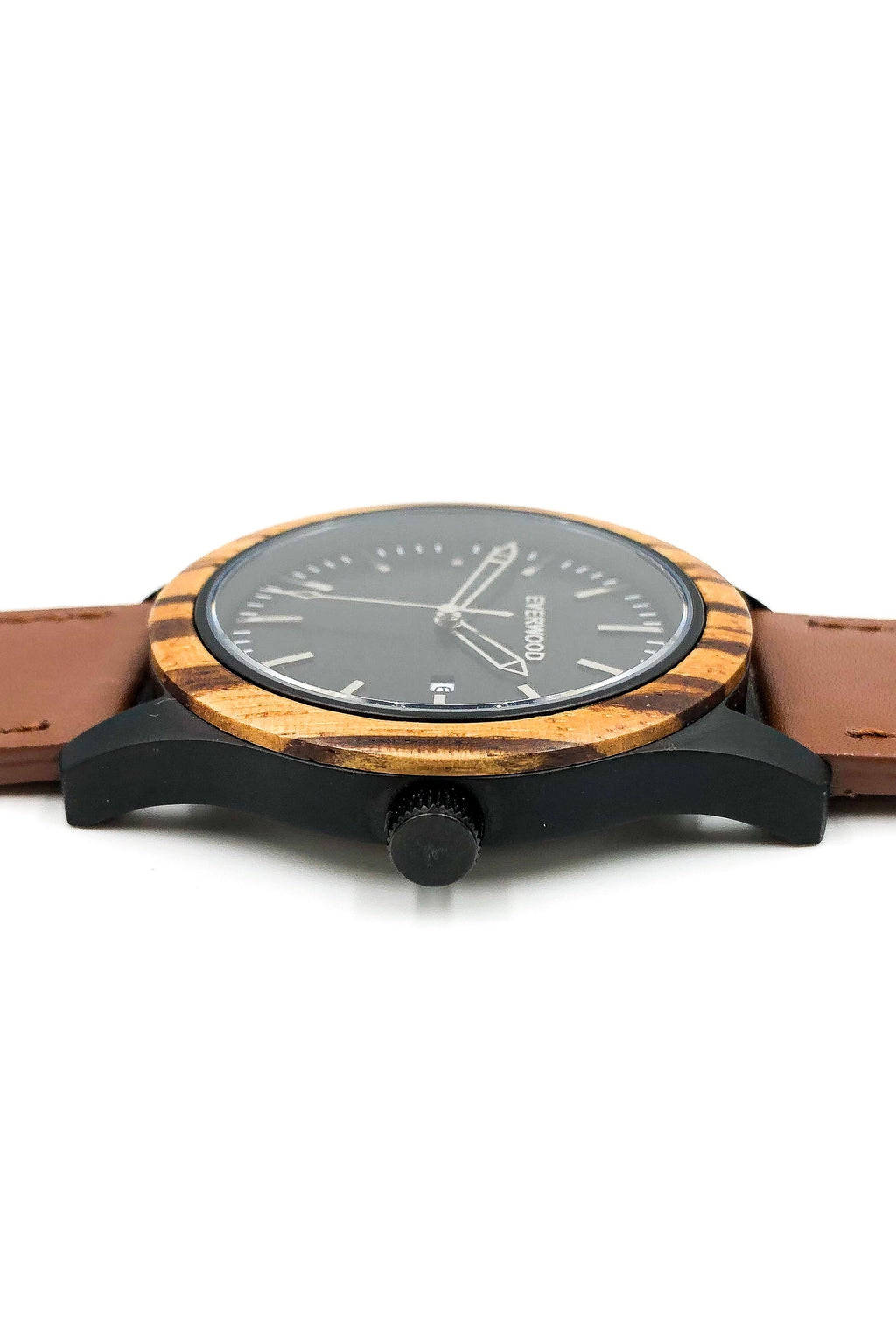 Inverness - Zebrawood & Brown Leather-2