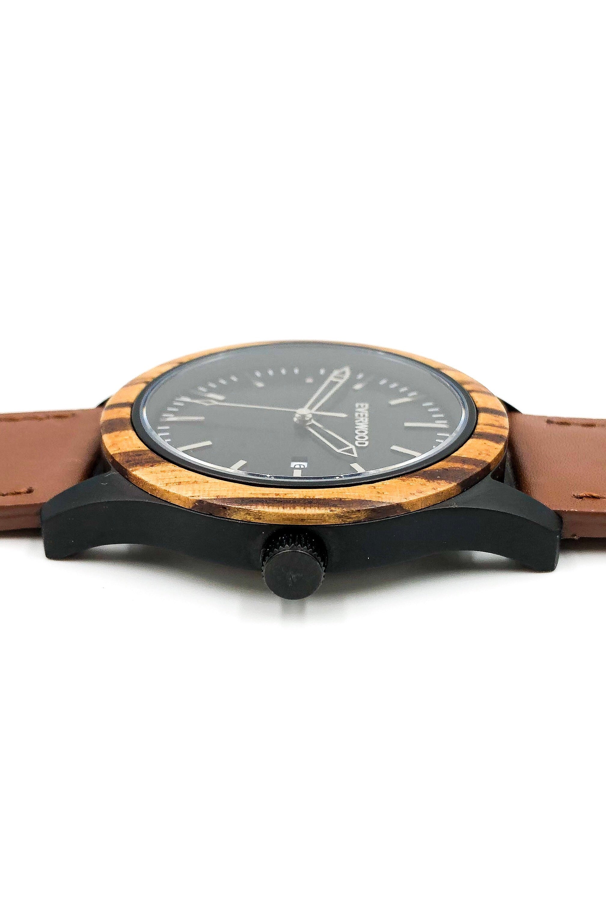 Inverness - Zebrawood & Brown Leather-2