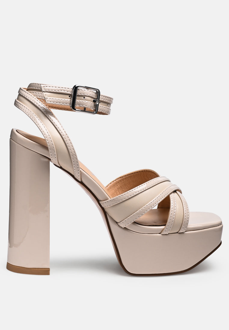 Nyle Platform High Heeled Sandals-6
