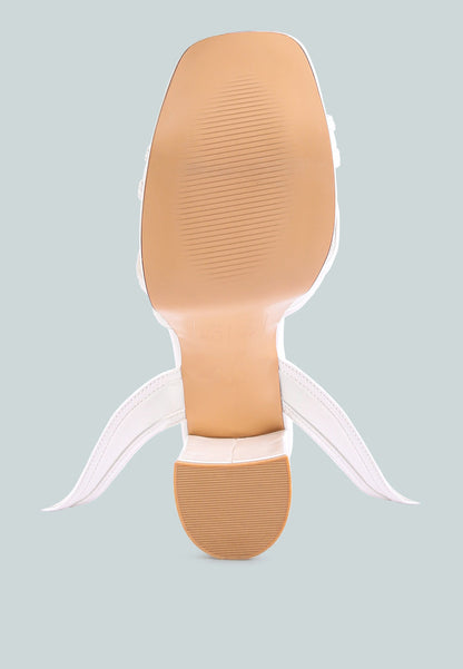 Nyle Platform High Heeled Sandals-4