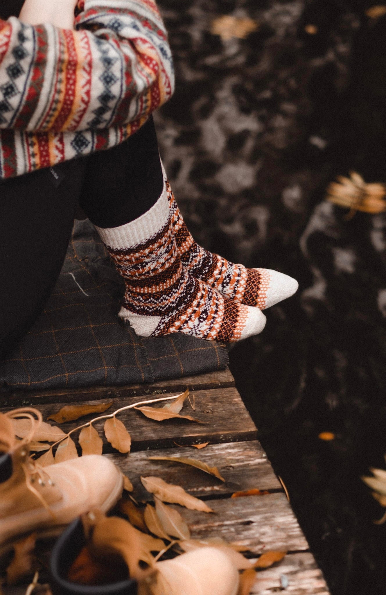Nordic Socks Soft COZY™  Warm (Asenka - Pumpkin)  - Unisex-1