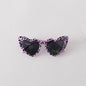 Leopard Print Pattern Heart Shape Fashion Sunglasses-8