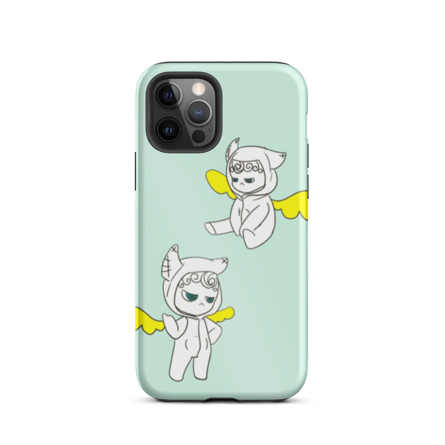 Cute Angel iPhone case-7