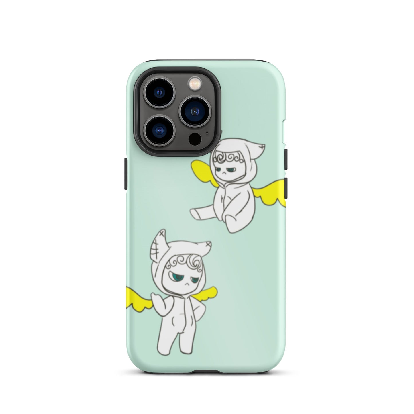 Cute Angel iPhone case-15