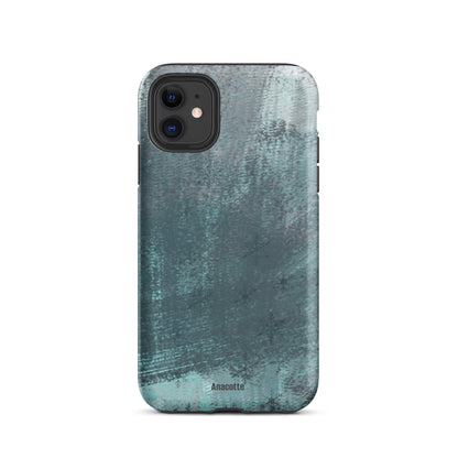 iPhone 14, 13, 12, 11 Christmas Theme iPhone Cases Snow Green Anacotte-7